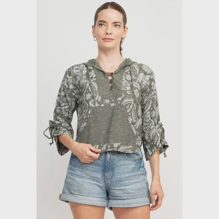 Hemp Elephant Baja Hoodie