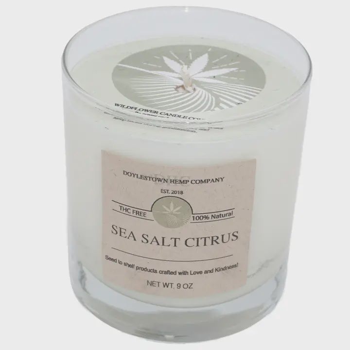 Lavender Hemp Wellness Candle