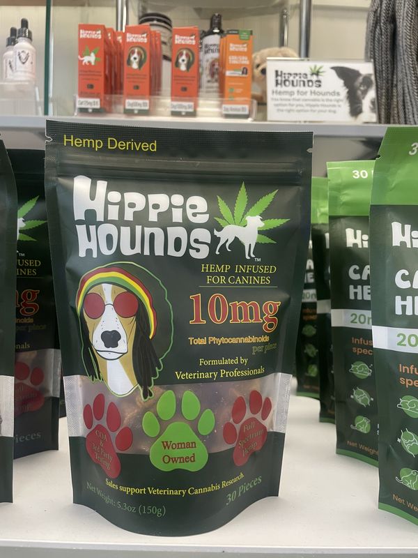 Hippie Hounds 10mg Dog treats 30 count