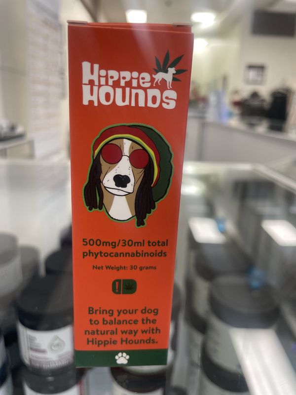 Hippie Hounds 500MG Pet Tincture