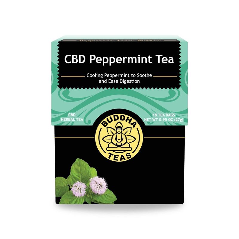 Buddha 5mg Tea 18 Ct - Peppermint