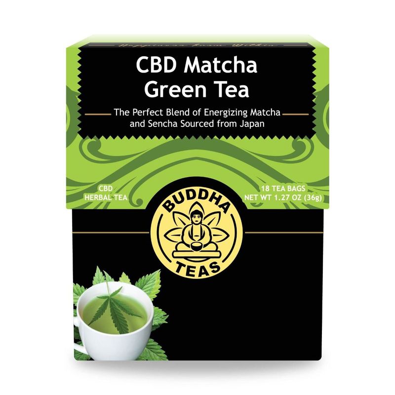 Buddha 5mg Tea 18 Ct - Matcha Green Tea