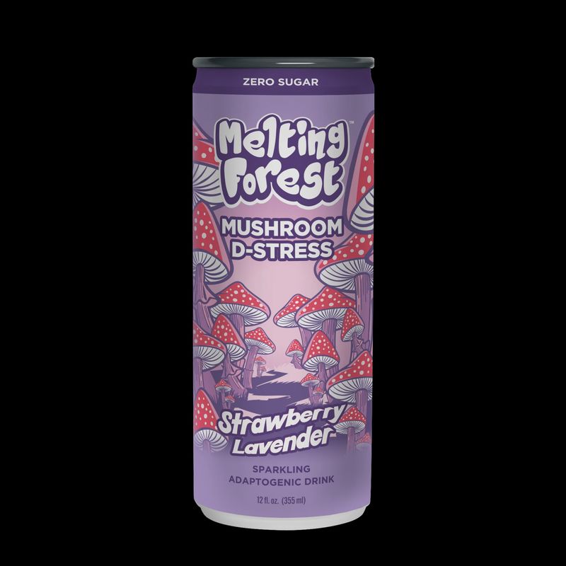 Melting Forest Mushroom D-Stress Strawberry Lavender