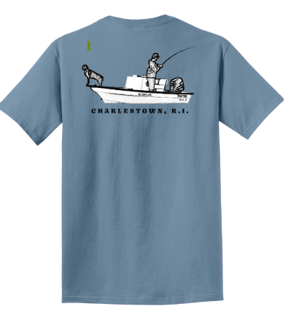 Bait Jogger Blue Beach Wash T-shirt &quot;w/Bre&quot;