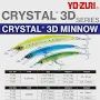 YO-ZURI Crystal 3D Minnow
