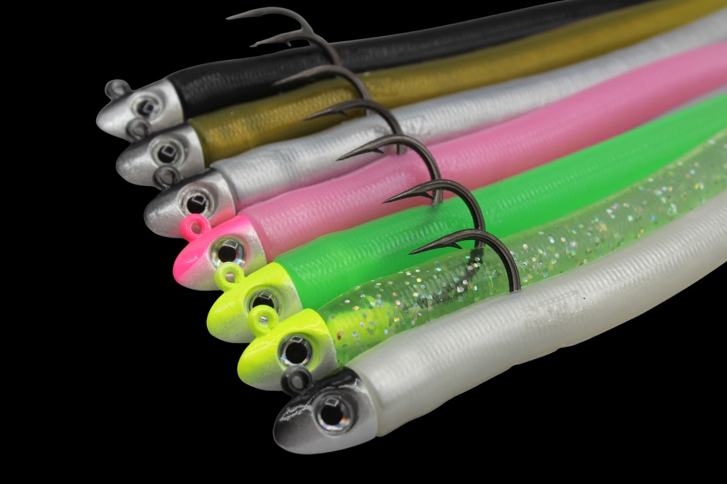 RonZ Lures Original Series Rigged Soft Plastic Jigs