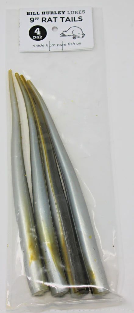 Bill Hurley 9" Rat Tails 4 Pak