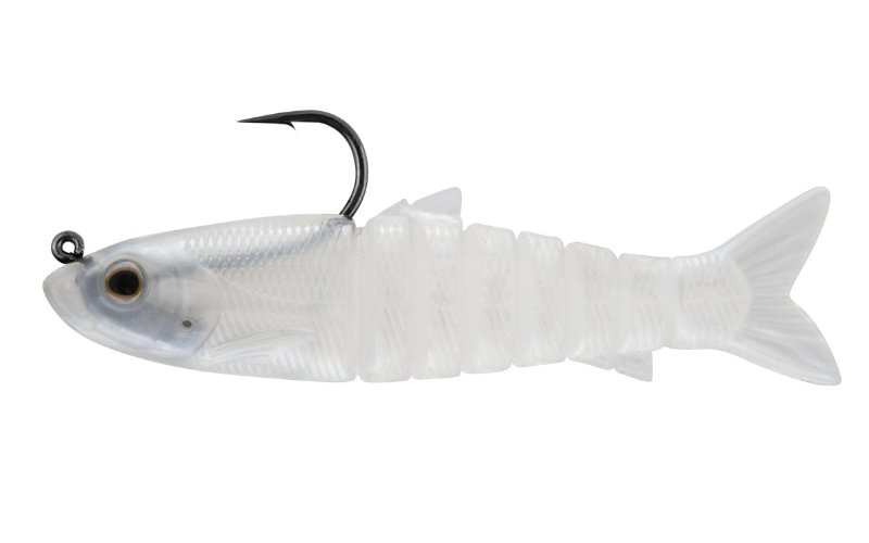 Vudu Hot Mullet, Color: Pearl, Size: 3.5"