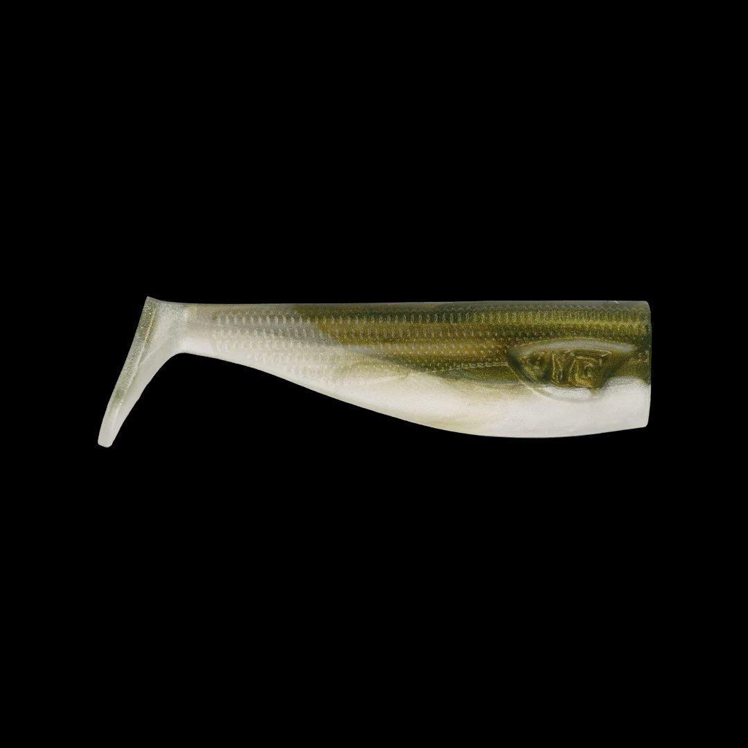 JYG CHUBBY Paddle Tail, Size: 3", Color: Dirty Dinero