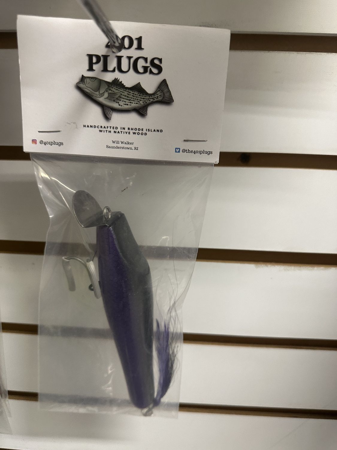 401 Plugs GT Pikie, Color: Blurple, Size: 2 oz