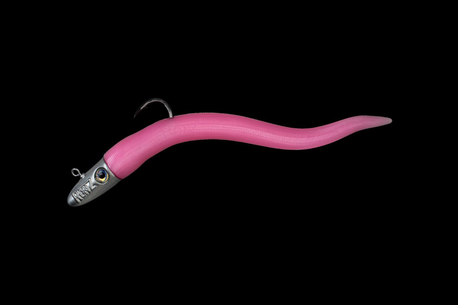 RonZ Big Game HD Series Rigged Swing Hook, Color: Pink, Size: 5 oz