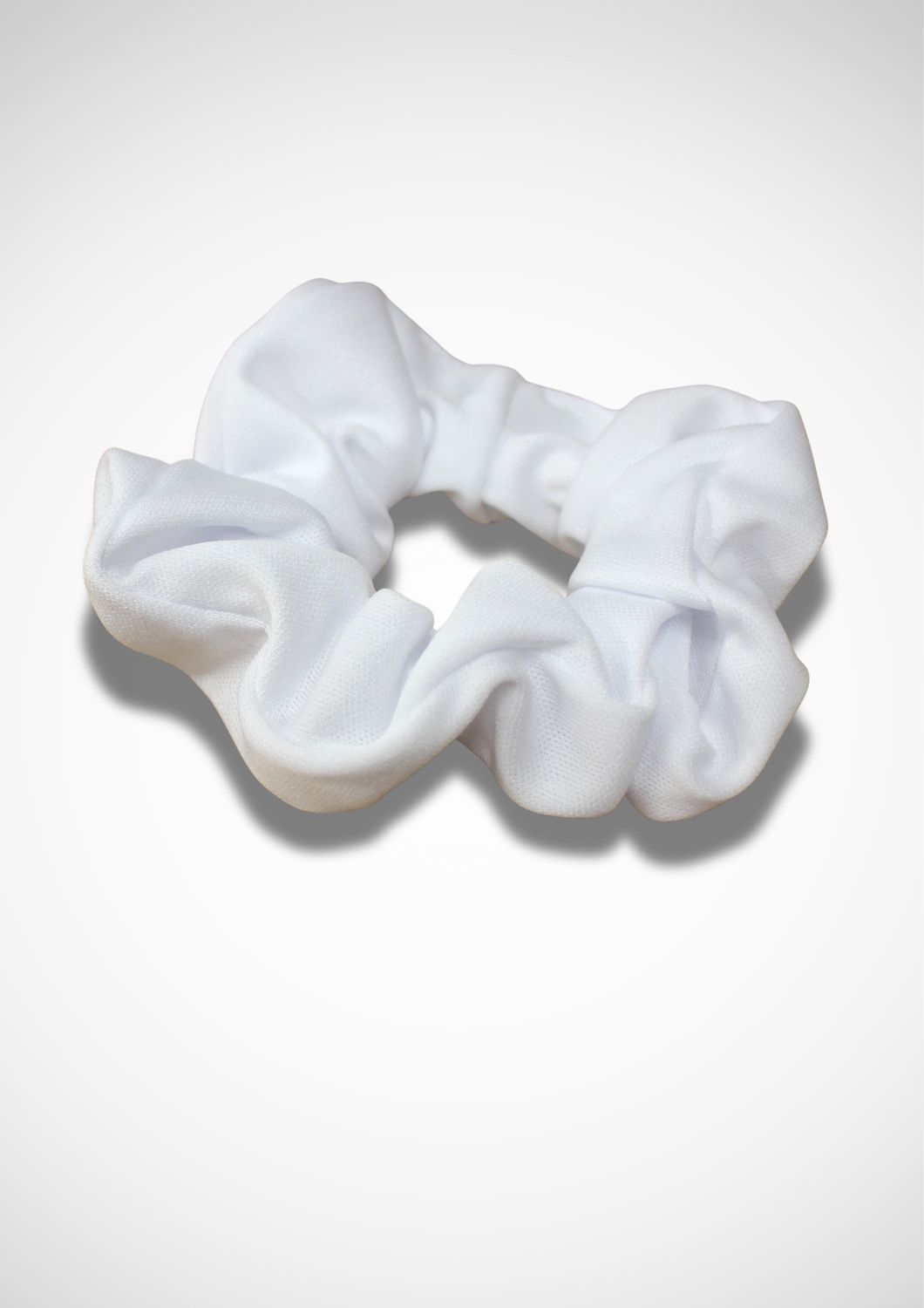 Hair WHT Scrunchie (8213)