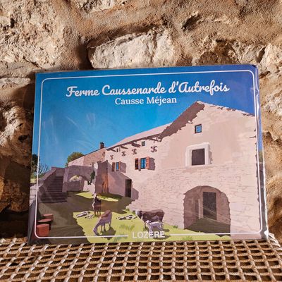Poster pixel Ferme Caussenarde (paysage)