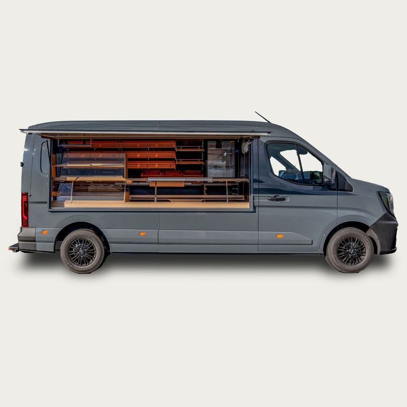 BACK-MASTER 320 Renault Master schiefergrau BACK-MASTER 320 Renault Master schiefergrau