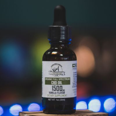 CBD Full Spectrum - Tincture - Vanilla 1500mg