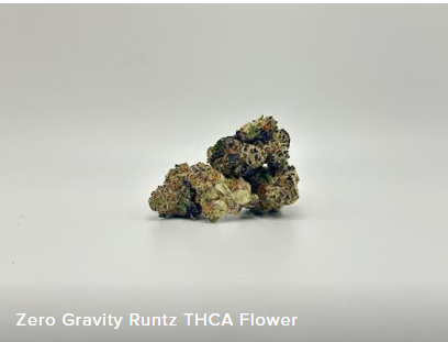 THCA - Flower -Zero Gravity Runtz (30%) #347 #2780