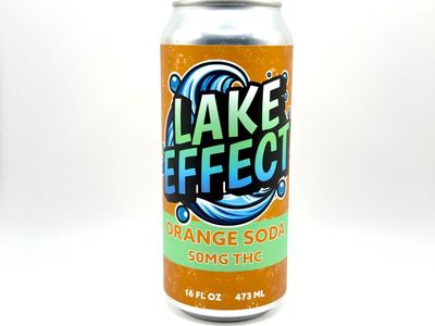 Delta 9 THC - Beverage - Lake Effect Orange Turbo 50mg