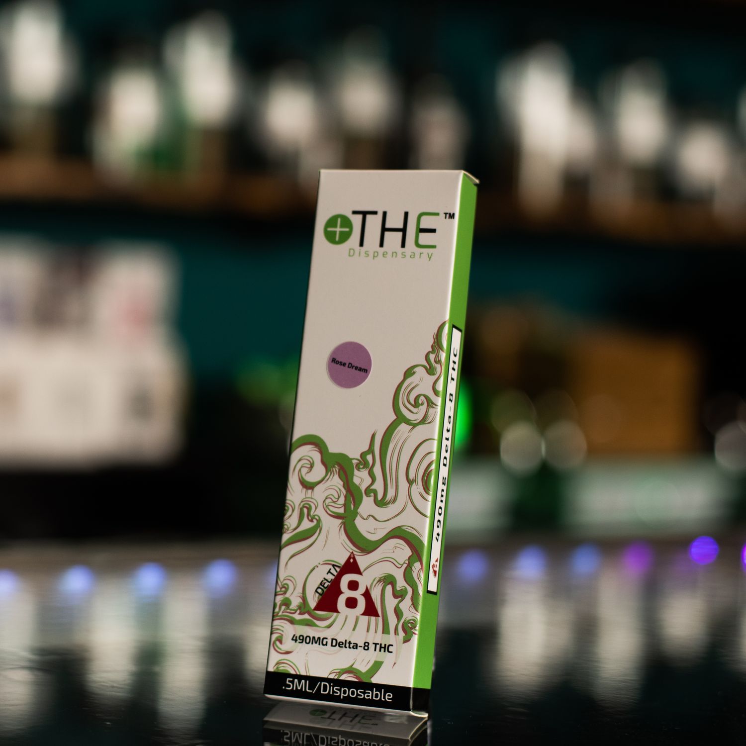 Delta 8 THC - Disposable - Rose Dream .5g