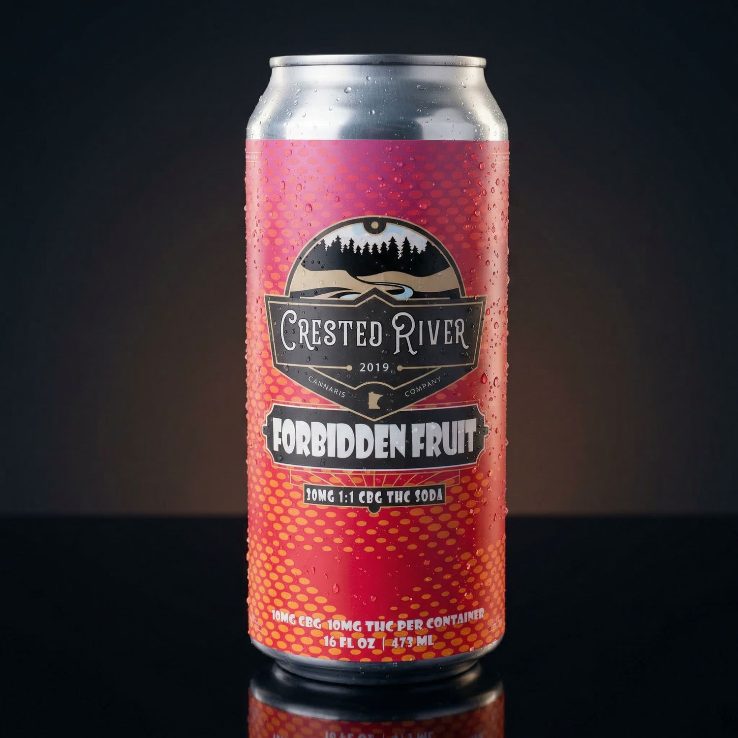 Delta 9 THC - Beverage - Crested River - Forbidden Fruit 10mg