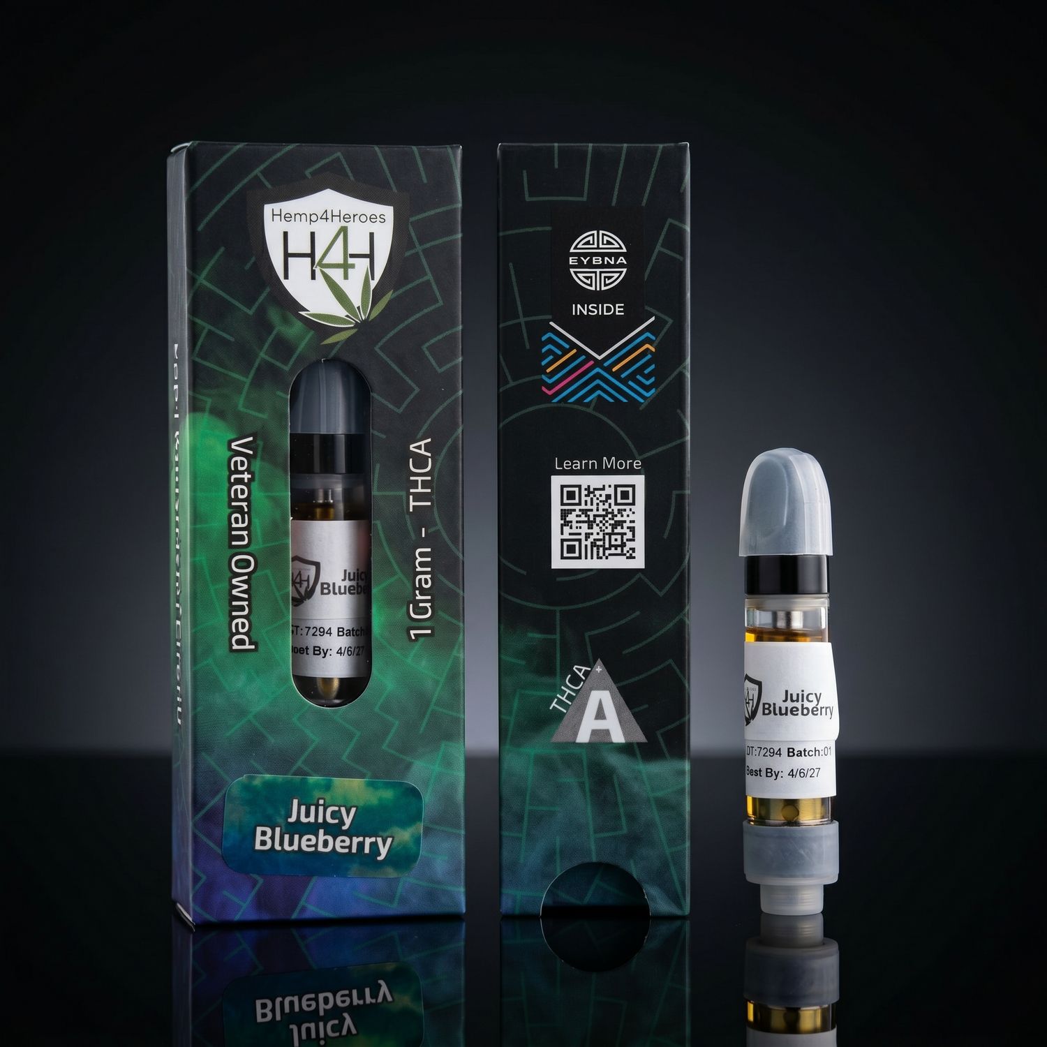 THCA - Cartridge - Juicy Blueberry 1g