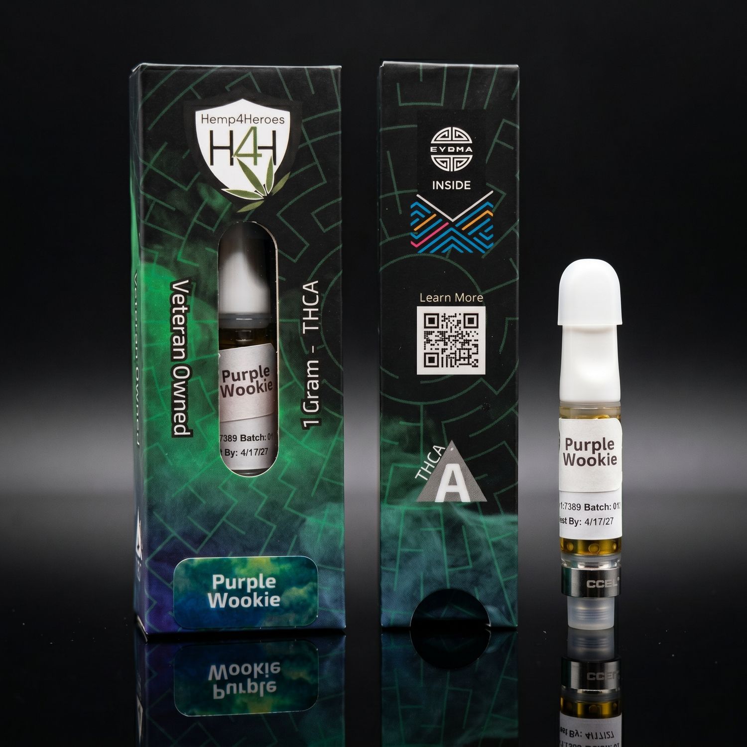 THCA - Cartridge - Purple Wookie 1g