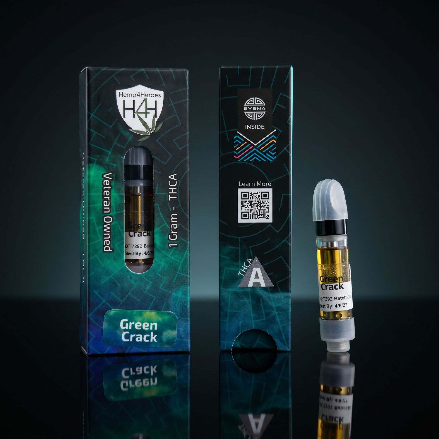 THCA - Cartridge - Green Crack 1g