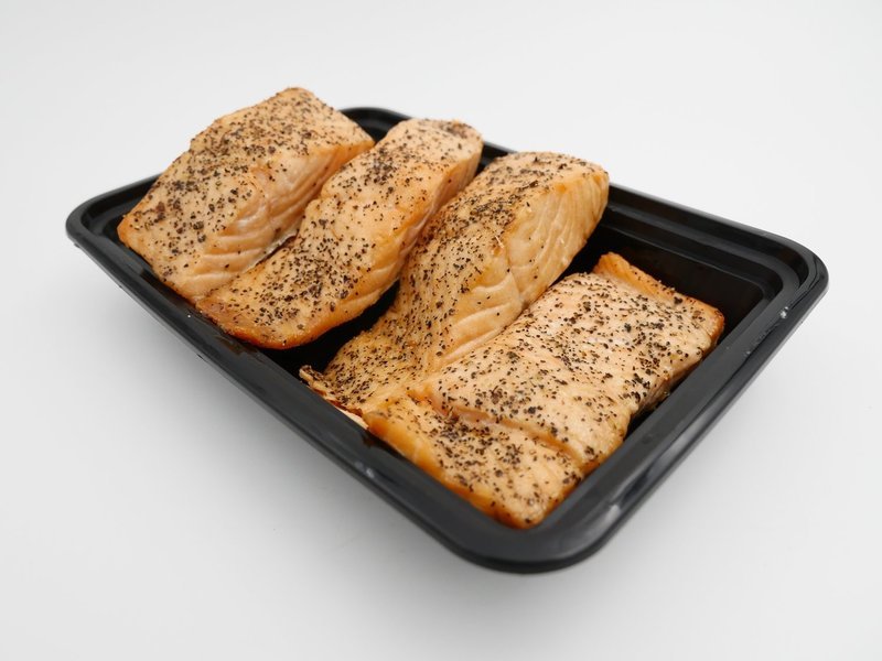 Garlic Pepper Salmon 1 LB