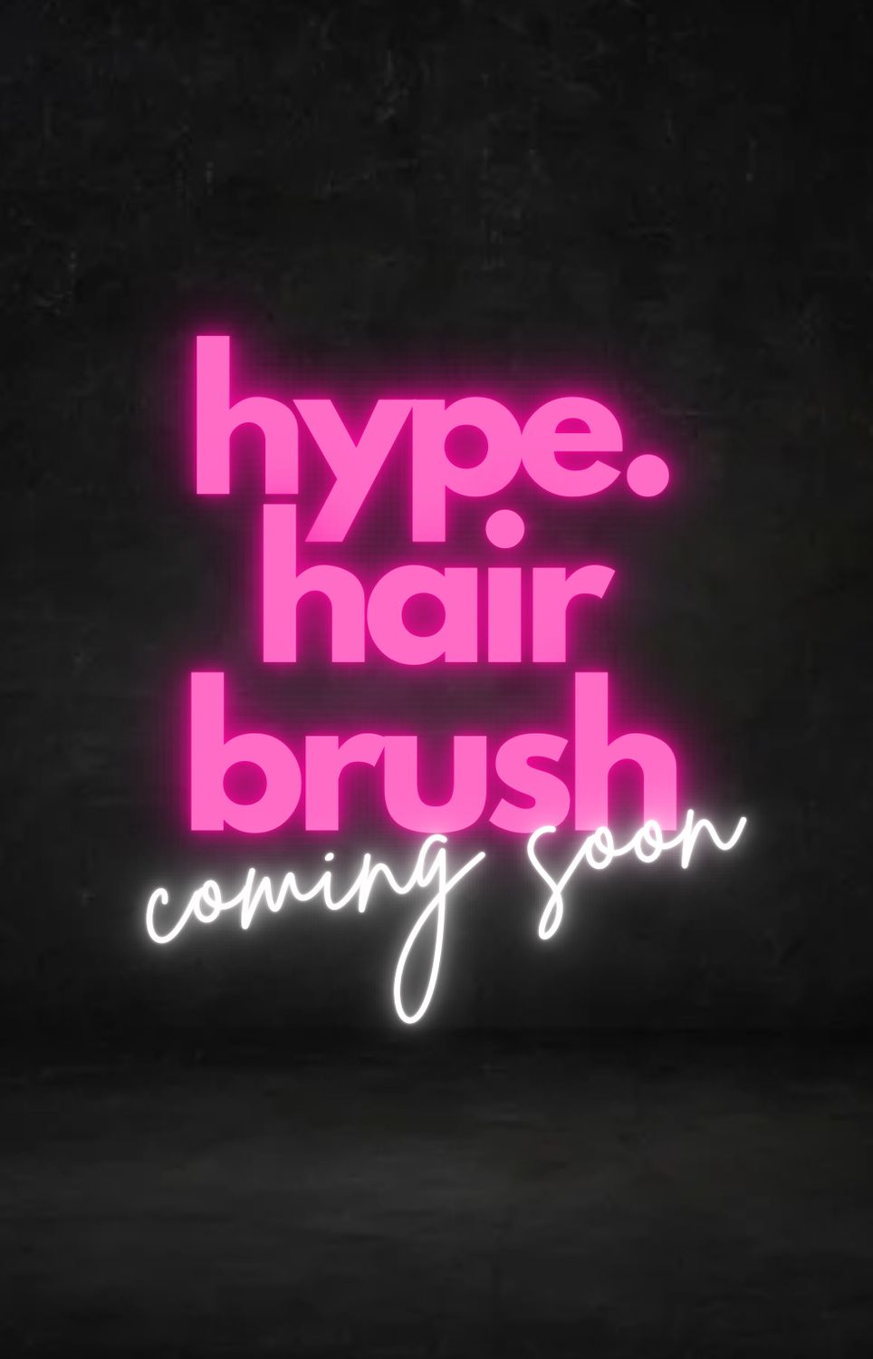 hype. hair brush