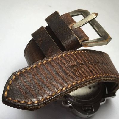 Brown Horween Cowhide Strap