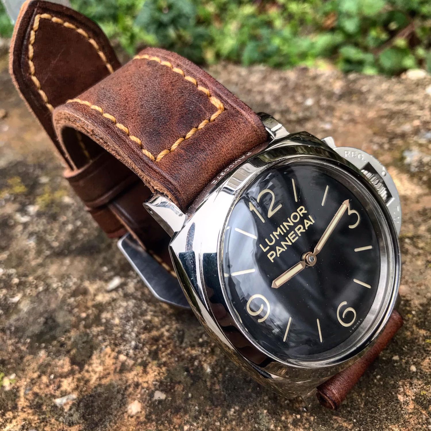 Brown Horween Horsehide Strap