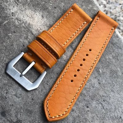Yellow Horween Cowhide Strap