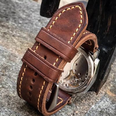 Brown Horween Horsehide Strap