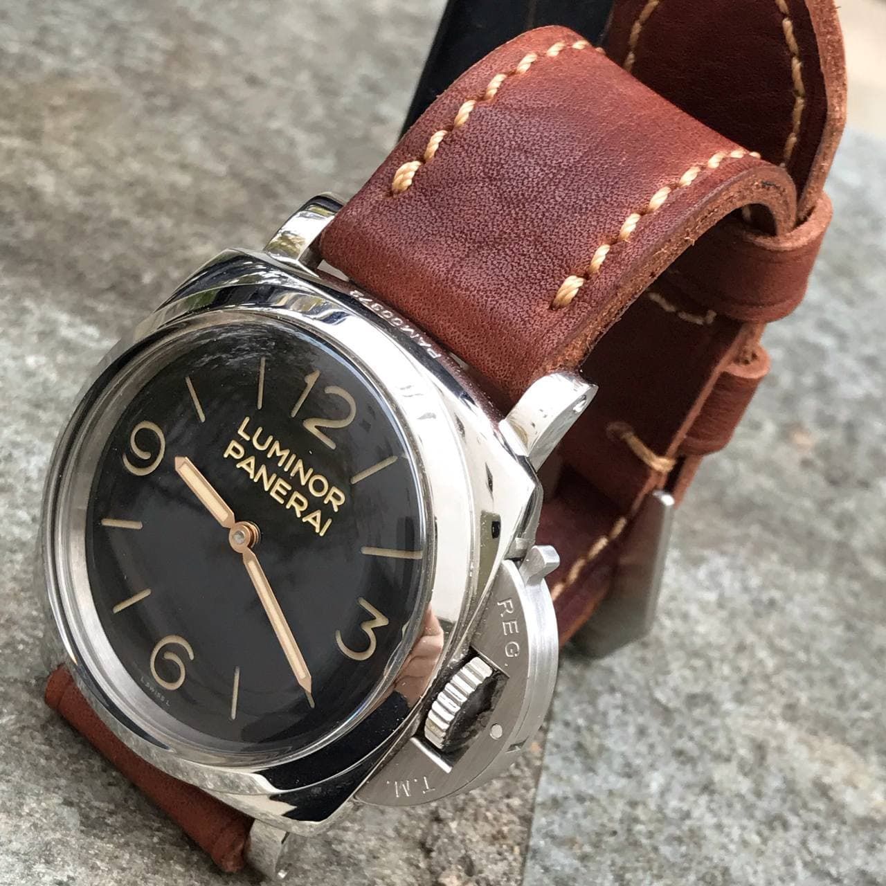Classic Brown Horween Cowhide Strap