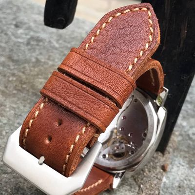 Sienna Brown Horween Cowhide Strap