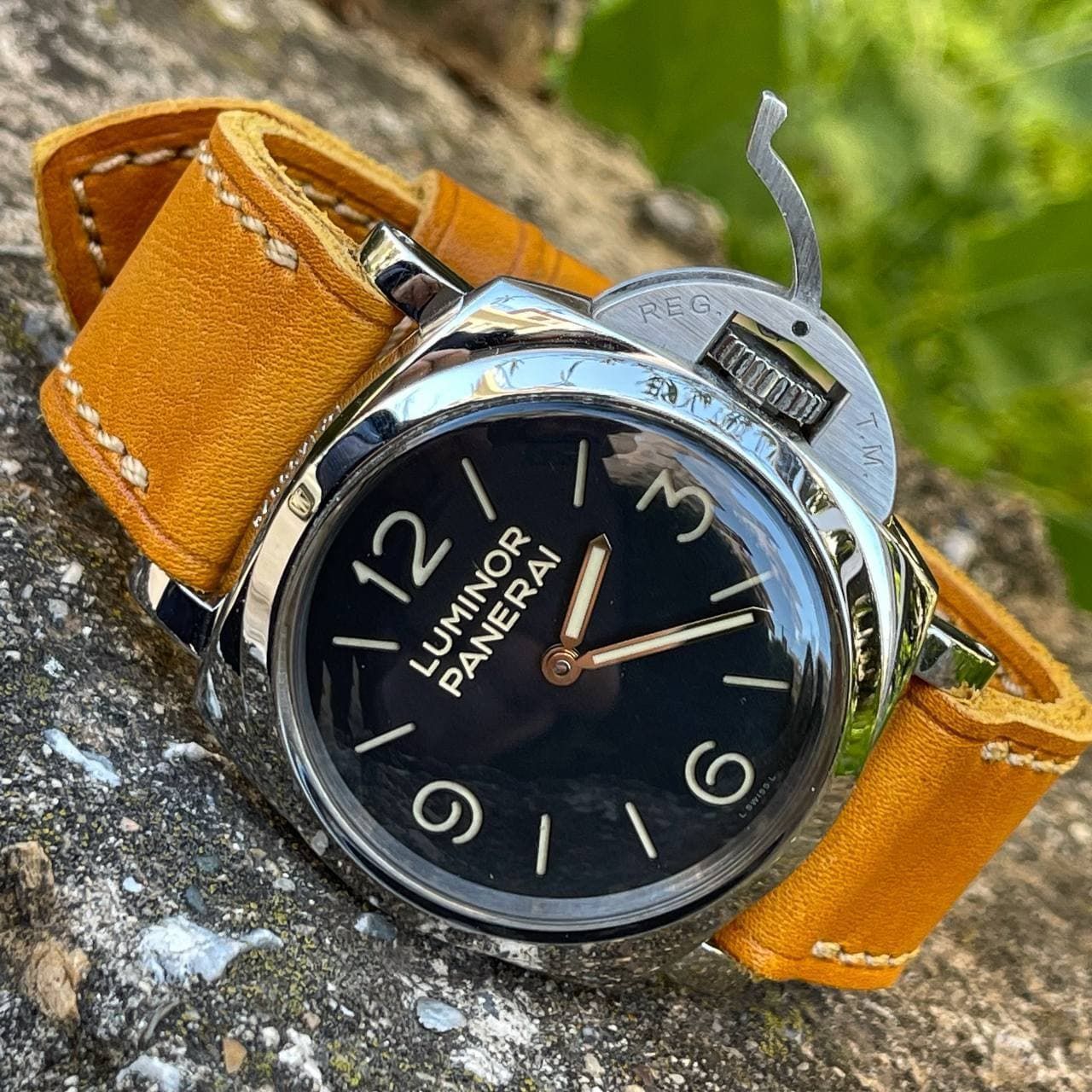 Yellow Horween Cowhide Strap