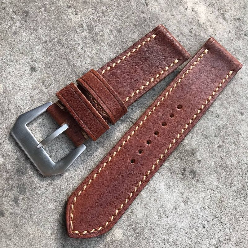 Classic Brown Horween Cowhide Strap