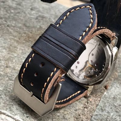 Black Horween Cowhide Strap