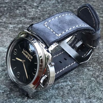 Buttero Steel Blue Soft Leather Strap