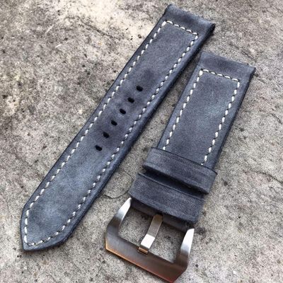 Buttero Steel Blue Soft Leather Strap
