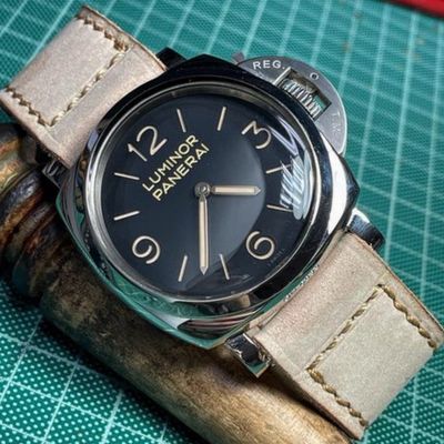 Buttero Cream Soft Leather Strap