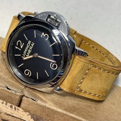 Buttero Mustard Soft Leather Strap