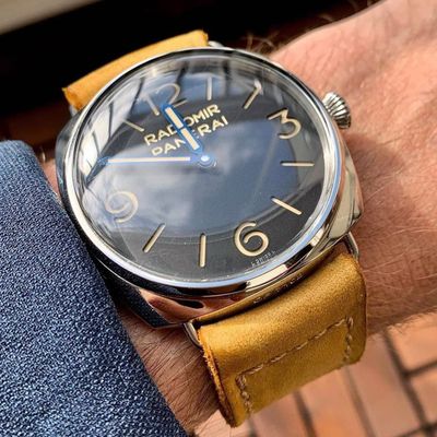 Buttero Mustard Soft Leather Strap