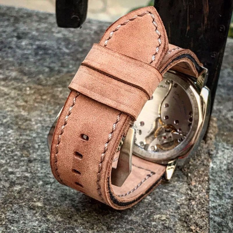Buttero Light Brown Soft Leather Strap