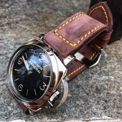 Buttero Grape Soft Leather Strap
