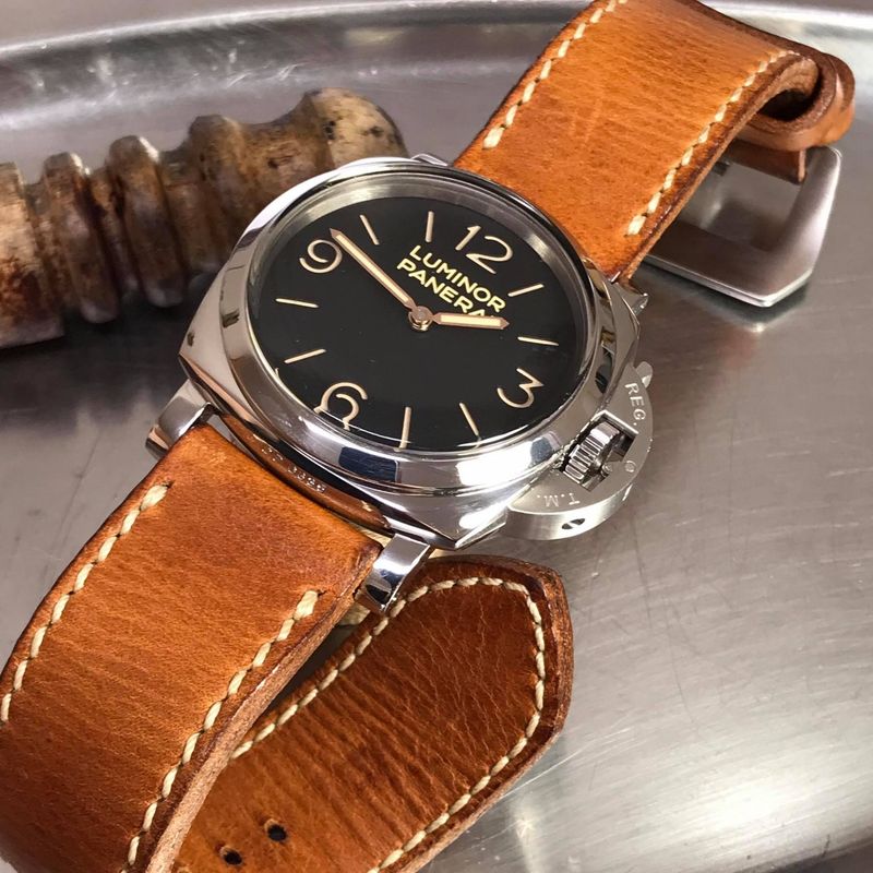 Light Tan Cowhide Strap