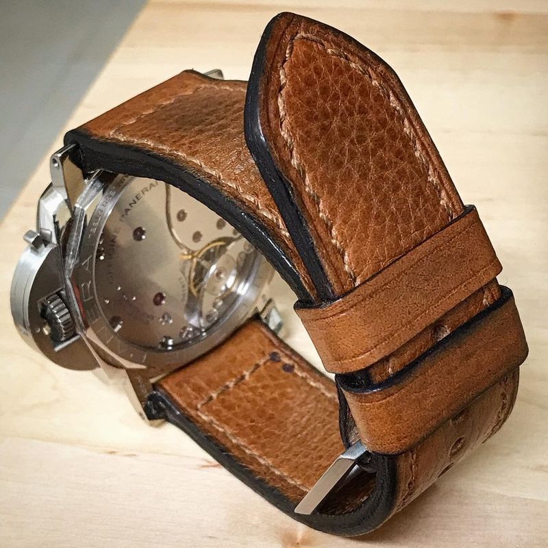 Tan Cowhide Strap