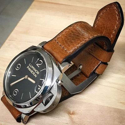 Tan Cowhide Strap