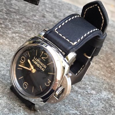 Black Badalassi Cowhide Strap