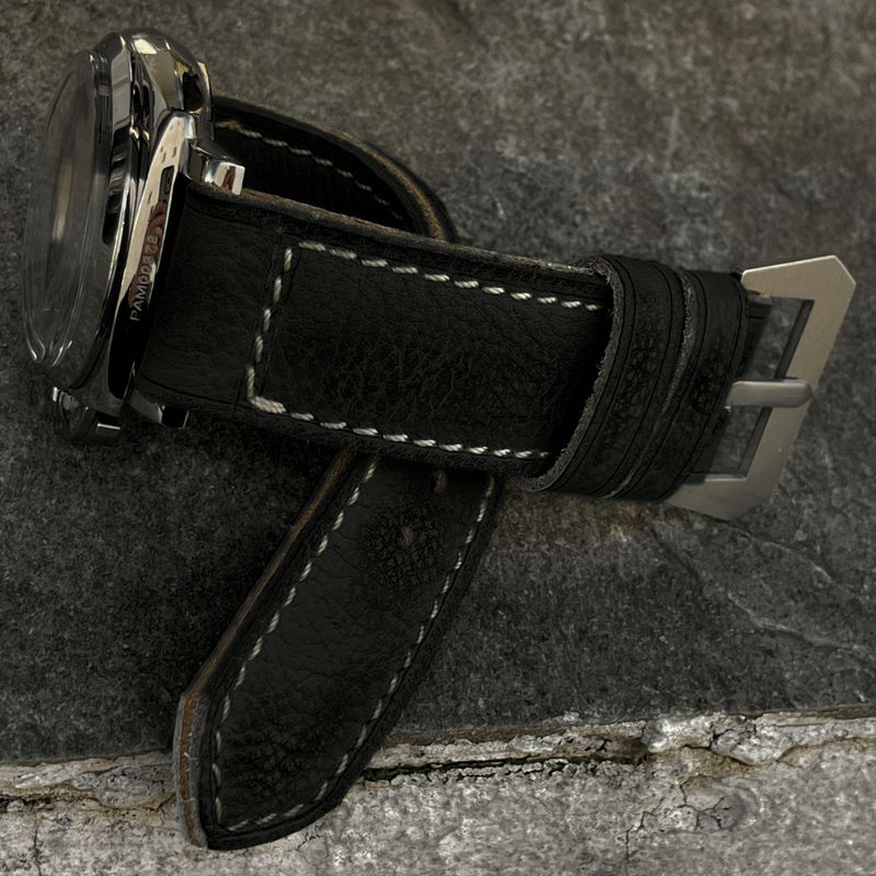 Onyx Leather Strap