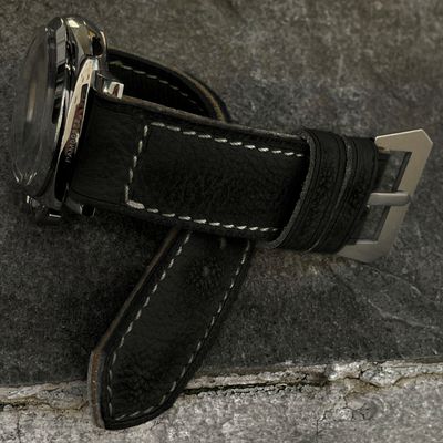Onyx Leather Strap
